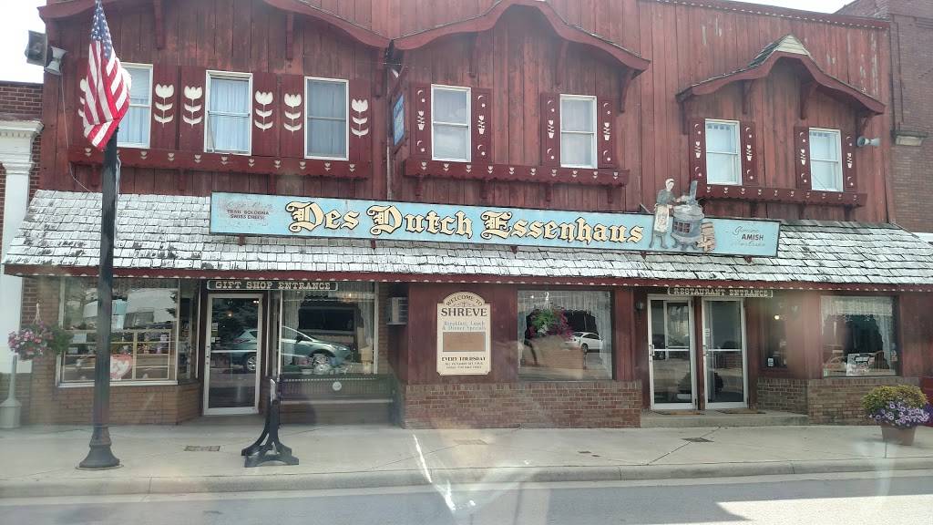 Des Dutch Essenhaus | restaurant | 176 N Market St, Shreve, OH 44676, USA | 3305672212 OR +1 330-567-2212