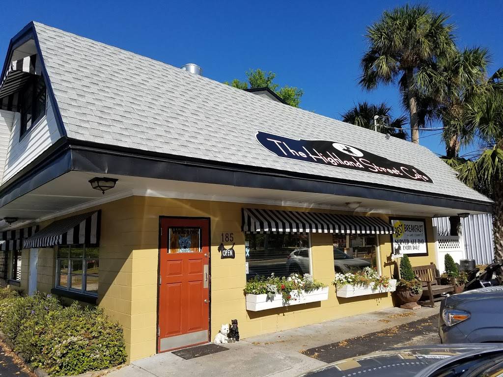 Highland Street Cafe | restaurant | 185 S Highland St, Mt Dora, FL 32757, USA | 3523831446 OR +1 352-383-1446