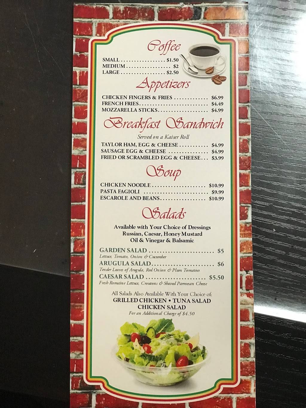 TRADITIONAL ITALIAN DELI | restaurant | 855 Bloomfield Ave, Glen Ridge, NJ 07028, USA | 9737485777 OR +1 973-748-5777