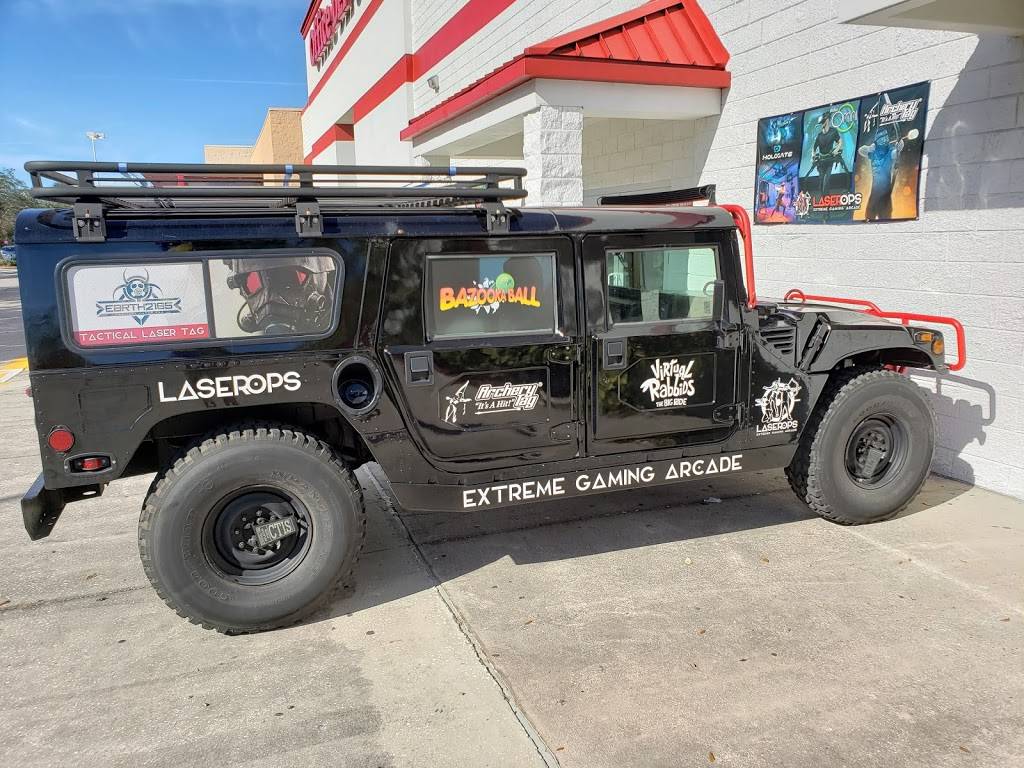 Laser Ops Extreme Gaming Arcade | restaurant | 6283 W Waters Ave, Tampa, FL 33634, USA | 8134436509 OR +1 813-443-6509