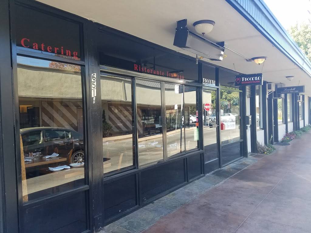 Piccolo Ristorante Italiano | restaurant | 651 Oak Grove Ave Suite H, Menlo Park, CA 94025, USA | 6503261314 OR +1 650-326-1314