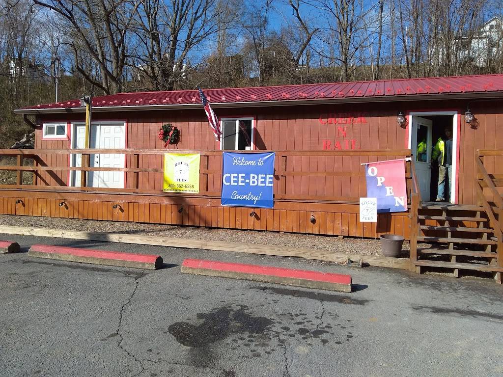 Creek N Rail Cafe | restaurant | 105 Jefferson St, Spraggs, PA 15362, USA | 3044328444 OR +1 304-432-8444
