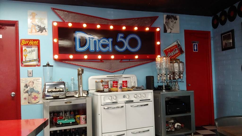 Diner 50 | cafe | 1002 S 19th Ave, Phoenix, AZ 85009, USA | 6022629916 OR +1 602-262-9916