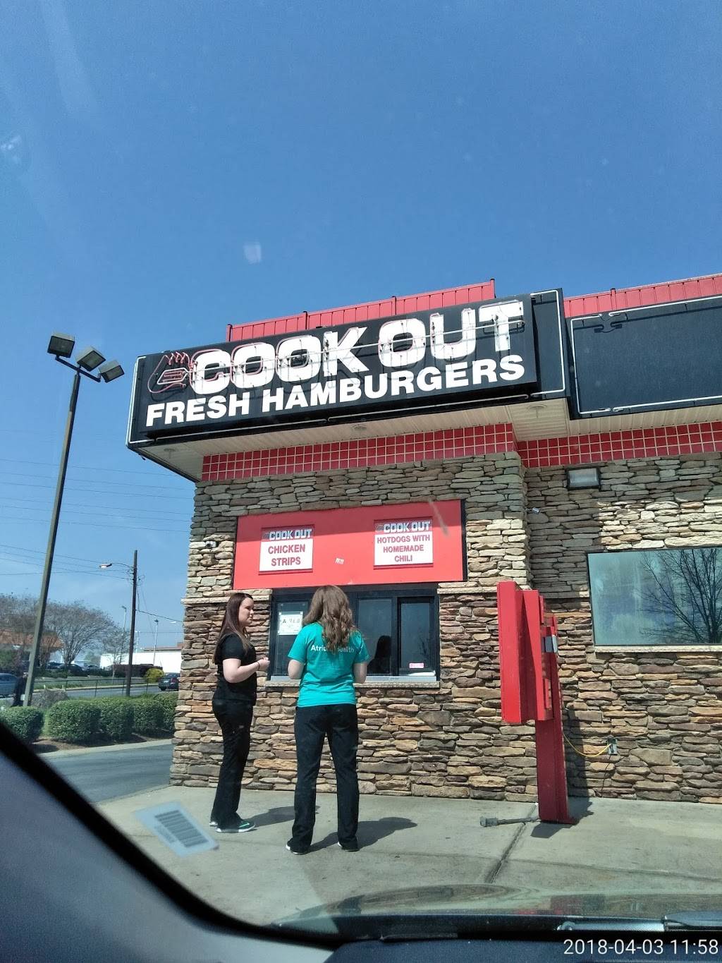 Cook Out | restaurant | 2540 Freedom Dr, Charlotte, NC 28208, USA | 7043933191 OR +1 704-393-3191