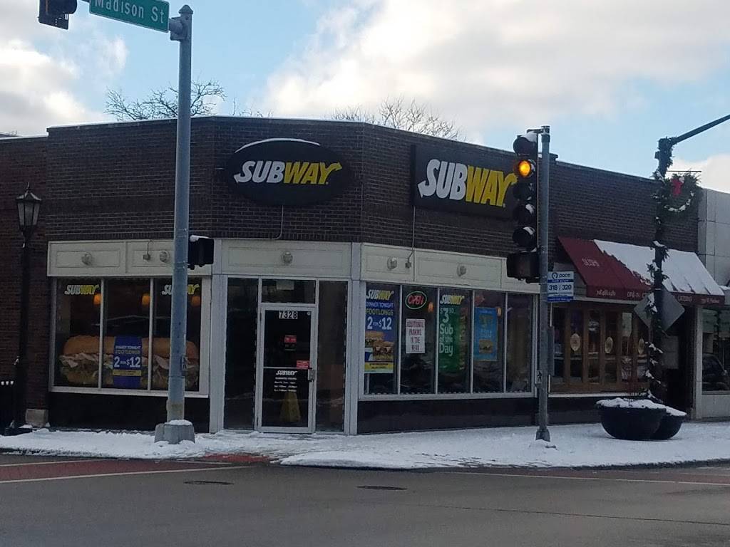 Subway Restaurants | restaurant | 7328 W. Madison Street, Forest Park, IL 60130, USA | 7084889486 OR +1 708-488-9486