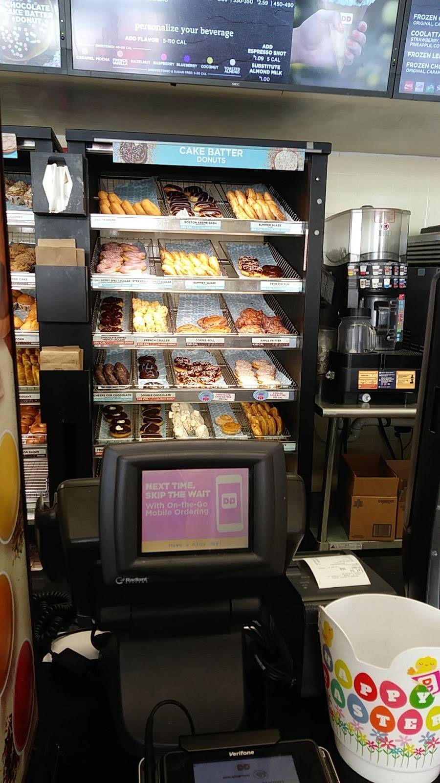 Dunkin Donuts | cafe | 857 Springfield Ave, Irvington, NJ 07111, USA | 2013753660 OR +1 201-375-3660
