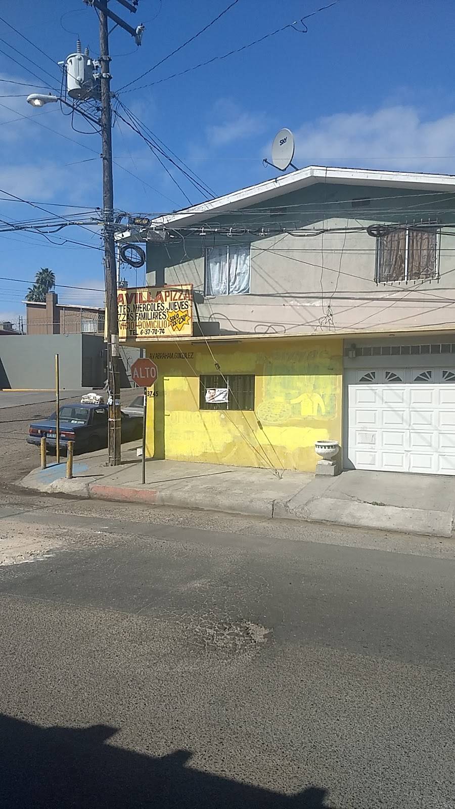 Pizza la villa | restaurant | Av Abraham Gonzales 3745, Francisco Villa, 22615 Tijuana, B.C., Mexico | 016646377074 OR +52 664 637 7074