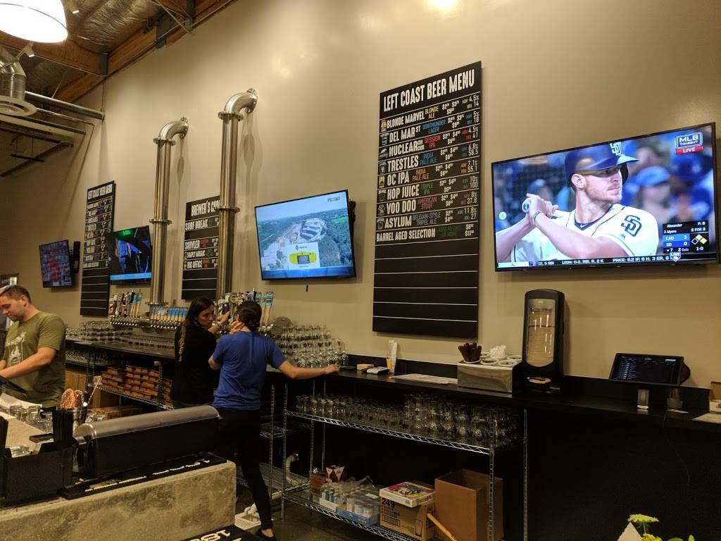 Left Coast Brewing Distillery Smokehouse | restaurant | 6652 Irvine Center Dr, Irvine, CA 92618, USA | 9493875170 OR +1 949-387-5170