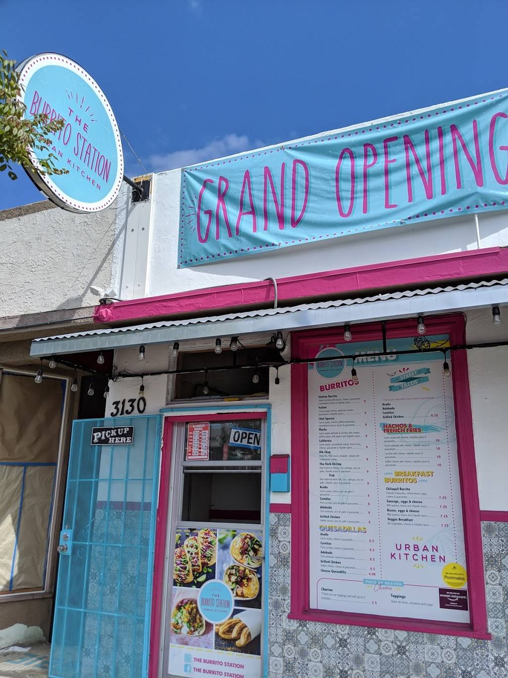 The burrito station | restaurant | 3130 University Ave, San Diego, CA 92104, USA | 6193268256 OR +1 619-326-8256