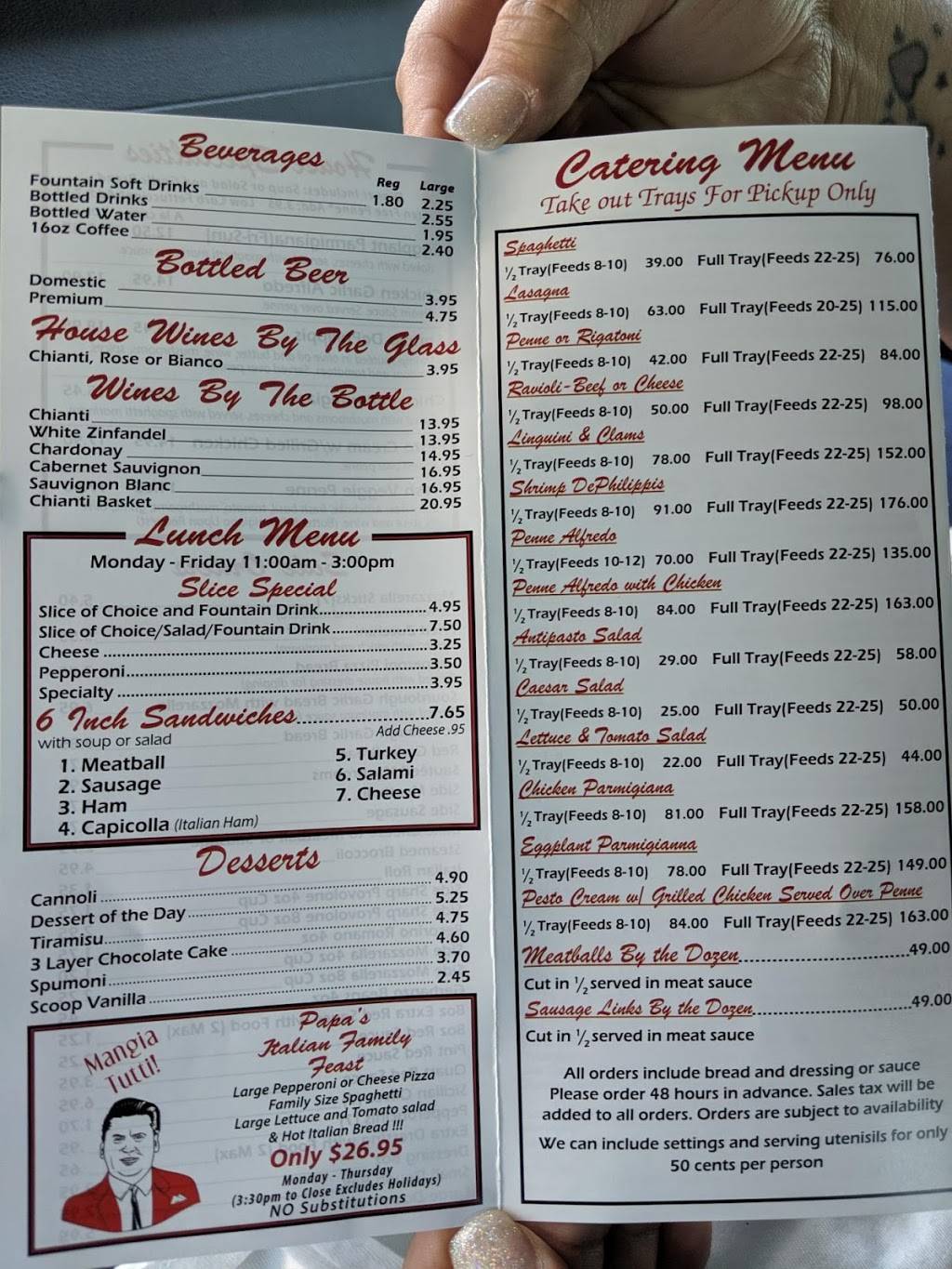 Papas Pizza Grotto | restaurant | 45440 Pechanga Pkwy #504, Temecula, CA 92592, USA | 9516953663 OR +1 951-695-3663