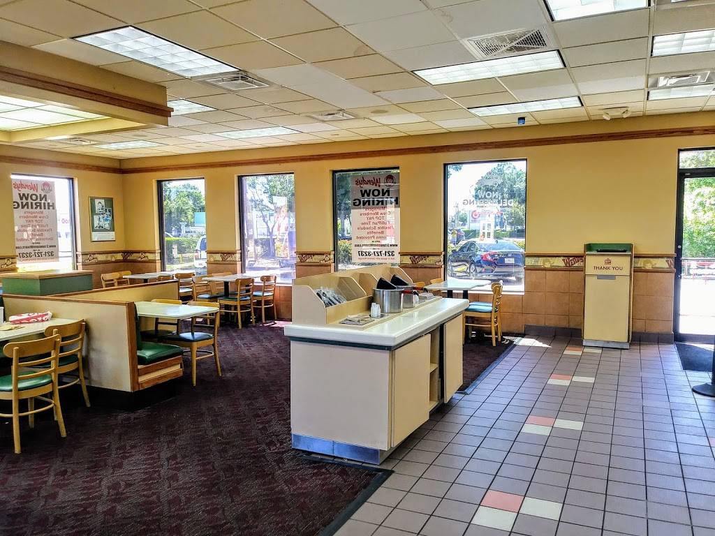 Wendys | restaurant | 2650 W New Haven Ave, Melbourne, FL 32904, USA | 3217273237 OR +1 321-727-3237