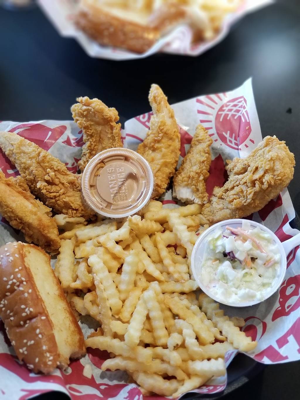 Raising Canes Chicken Fingers | meal takeaway | 14385 W Bell Rd, Surprise, AZ 85374, USA | 6232303997 OR +1 623-230-3997