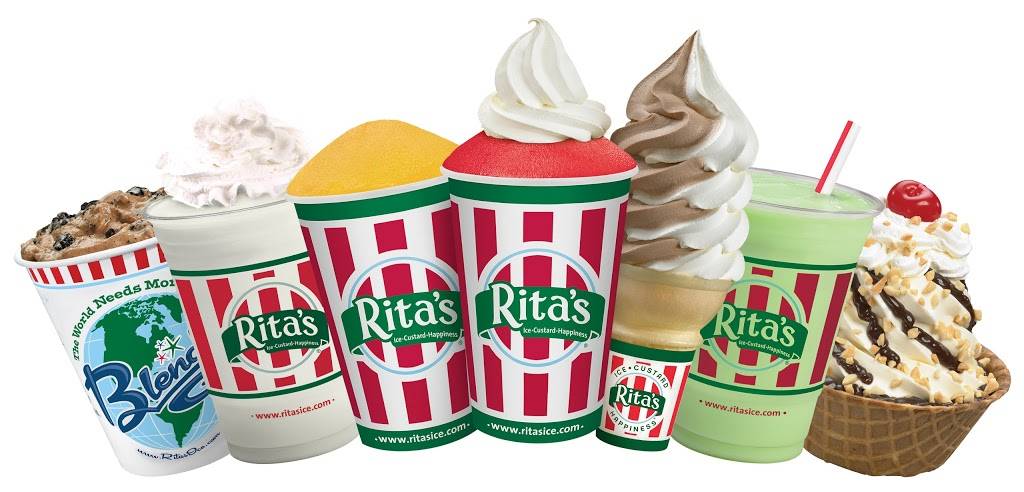 Ritas Italian Ice & Frozen Custard | restaurant | 345 Western Blvd, Jacksonville, NC 28546, USA | 9102191300 OR +1 910-219-1300