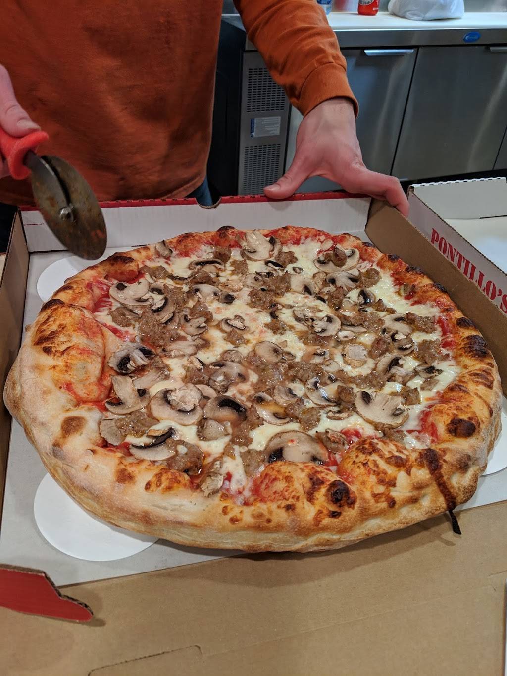 Pontillos Pizzerias | restaurant | 665 Pittsford Victor Rd, Pittsford, NY 14534, USA | 5852485372 OR +1 585-248-5372