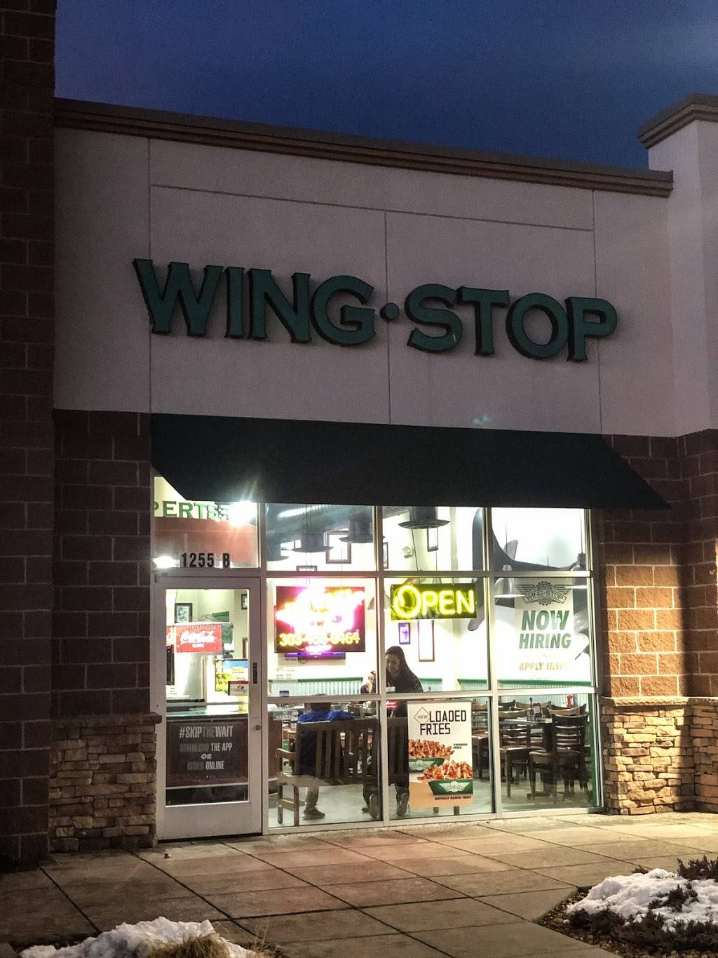 Wingstop | restaurant | 1255 E 1st Ave unit b, Broomfield, CO 80020, USA | 3034569464 OR +1 303-456-9464