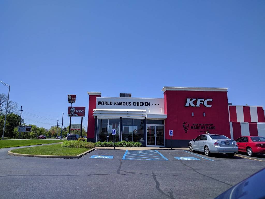 KFC | restaurant | 7770 E Ridge Road, Hobart, IN 46342, USA | 2199624208 OR +1 219-962-4208