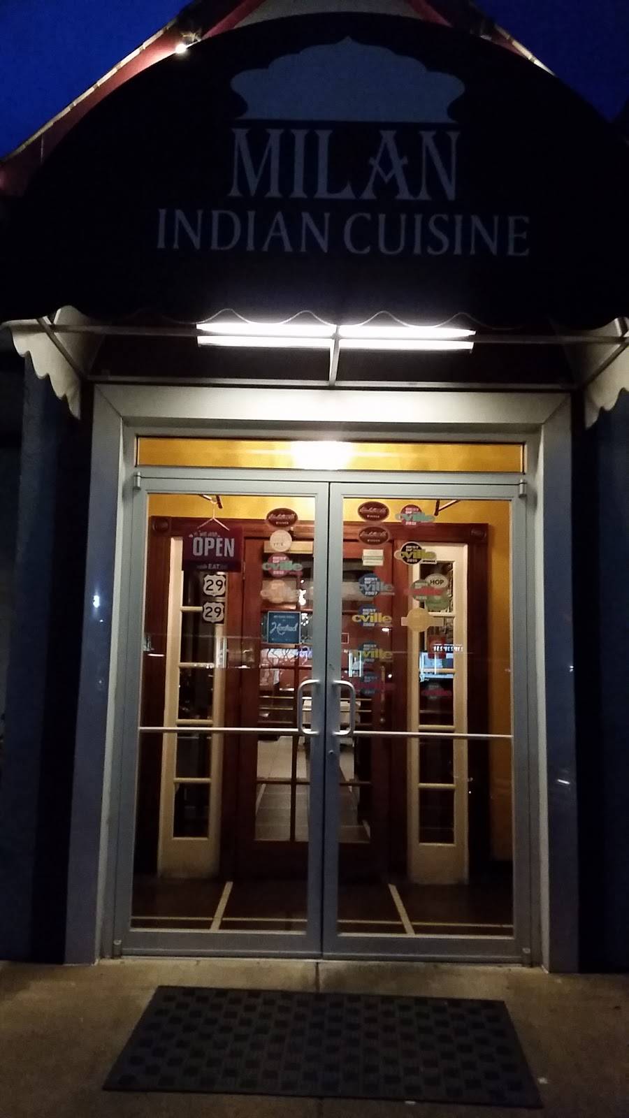 Milan Indian Restaurant | meal takeaway | 1817 Emmett St, Charlottesville, VA 22901, USA | 4349842828 OR +1 434-984-2828