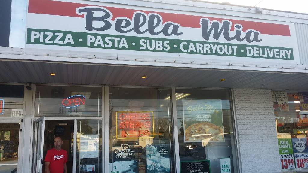 Bella Mia Inc | restaurant | 8144 Fort Smallwood Rd, Curtis Bay, MD 21226, USA | 4104398050 OR +1 410-439-8050