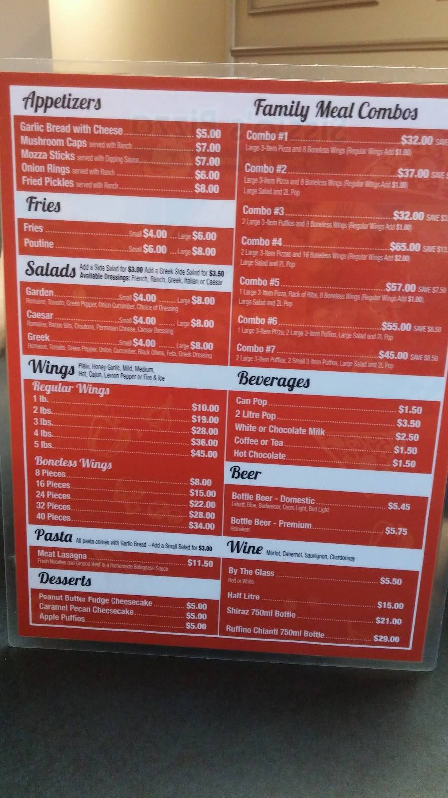 Sissios Pizza | restaurant | 869 Exmouth St, Sarnia, ON N7T 5R3, Canada | 5193373711 OR +1 519-337-3711