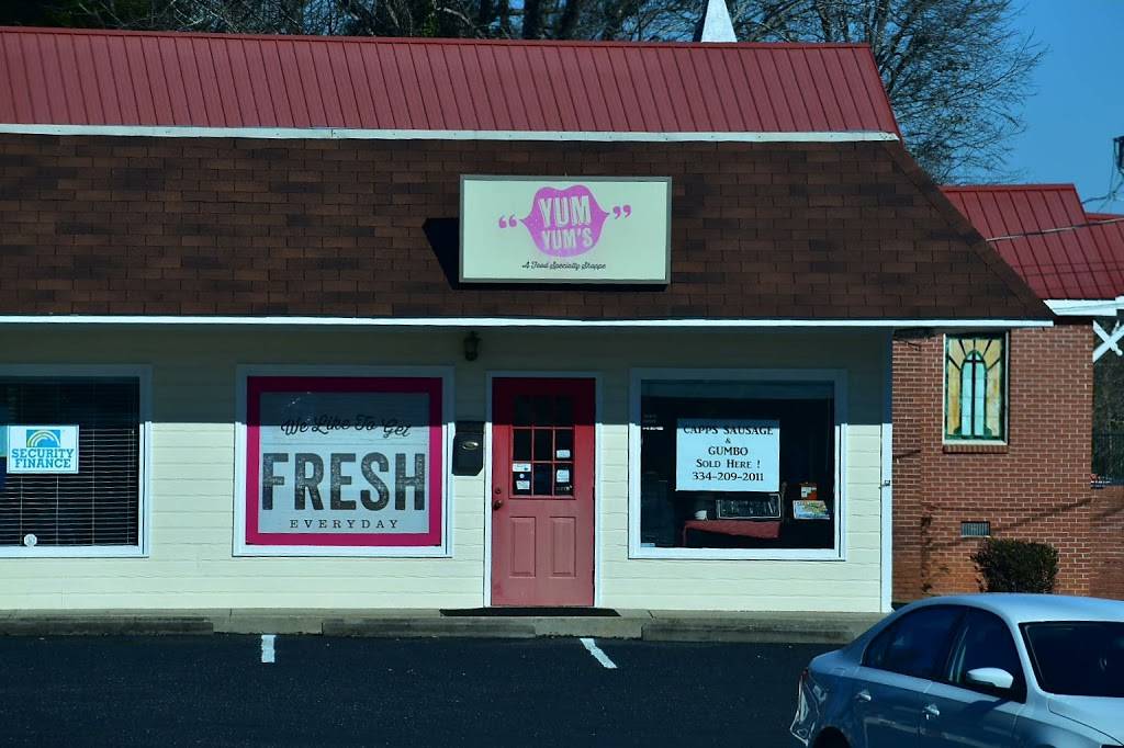 Yum Yums Food Specialty Shoppe and Grocery | meal takeaway | 555 Opelika Rd #7, Auburn, AL 36830, USA | 3342092011 OR +1 334-209-2011
