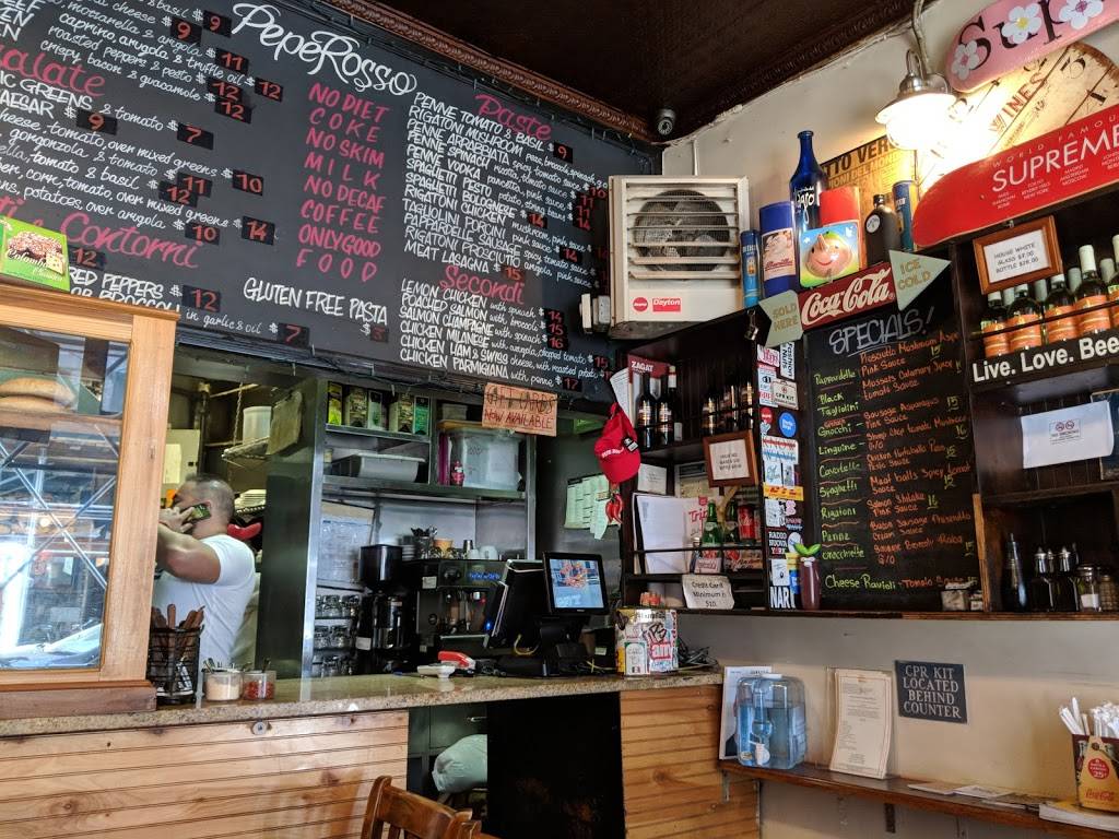 Pepe Rosso To Go | restaurant | 149 Sullivan St # 1, New York, NY 10012, USA | 2126774555 OR +1 212-677-4555