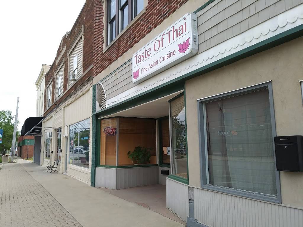 Taste of Thai | restaurant | 128 E Sangamon Ave, Rantoul, IL 61866, USA | 2172829358 OR +1 217-282-9358
