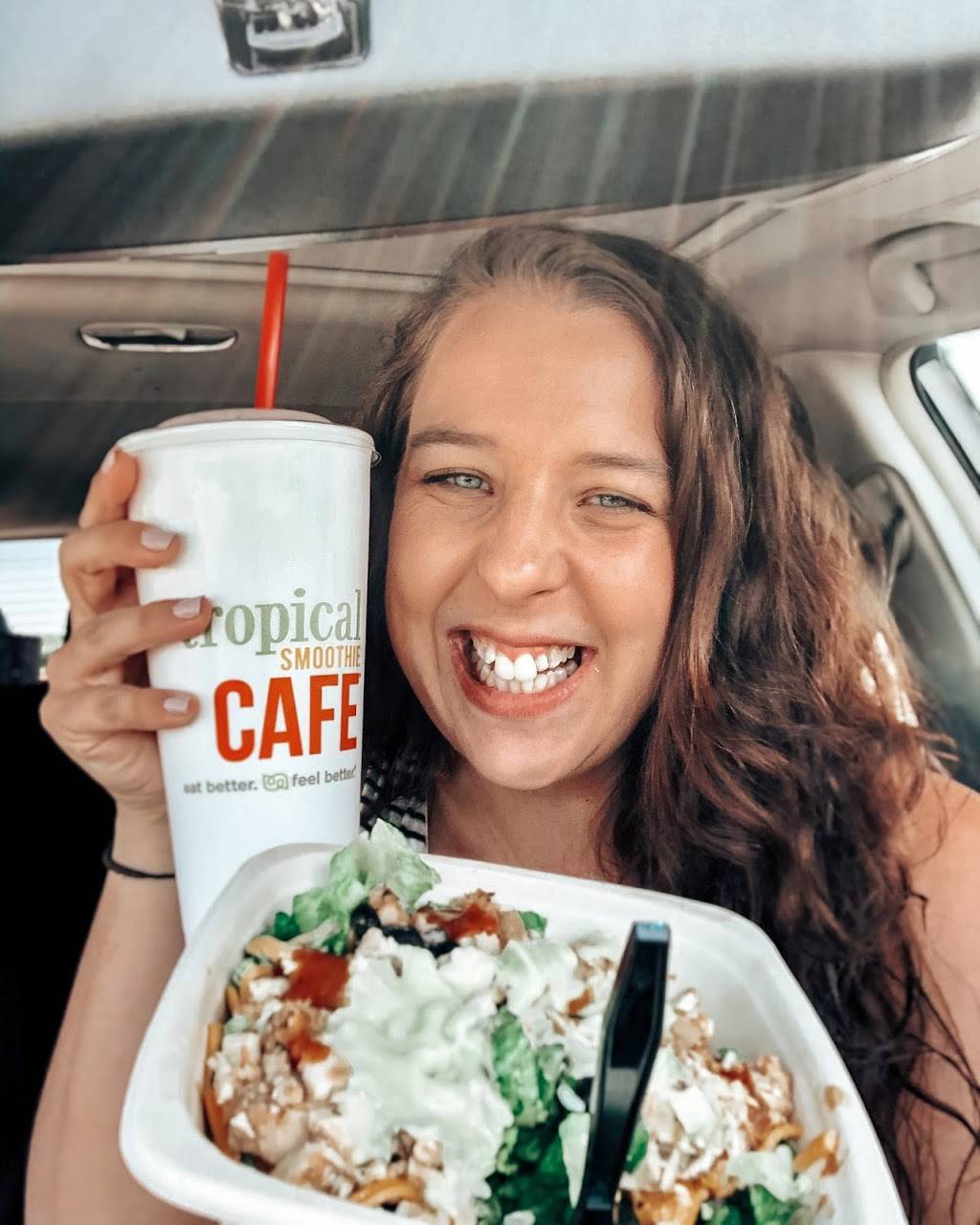 Tropical Smoothie Cafe | restaurant | 17315 W, I-10, San Antonio, TX 78257, USA | 7708211900 OR +1 770-821-1900