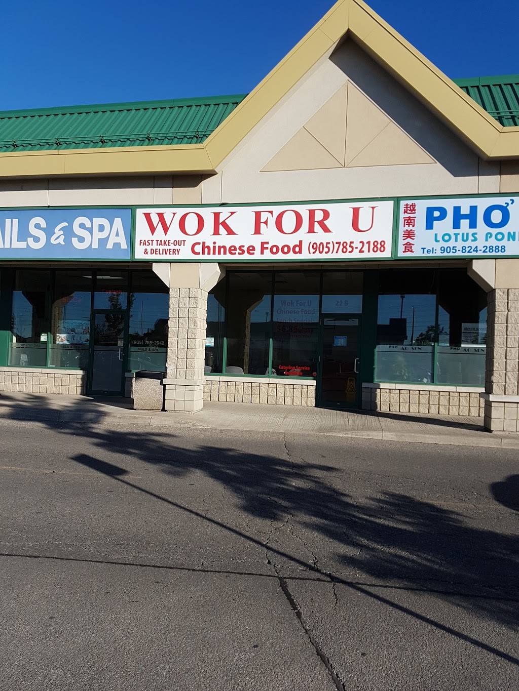Wok for U | restaurant | 3221 Derry Rd W, Mississauga, ON L5N 8R8, Canada | 9057852188 OR +1 905-785-2188