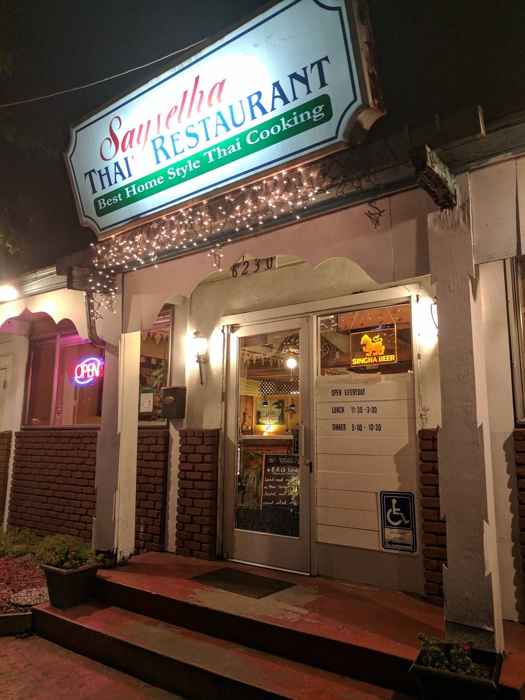 Saysetha Thai | restaurant | 6230 Telegraph Ave, Oakland, CA 94609, USA | 5106532837 OR +1 510-653-2837