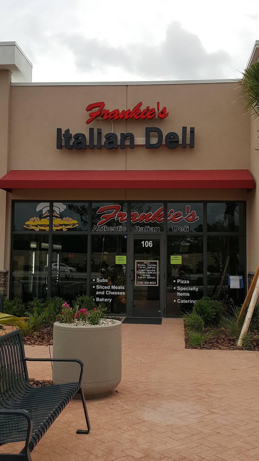 Frankies Authentic Italian Deli | restaurant | 6654 Collier Blvd Suite 106, Naples, FL 34114, USA | 2393049033 OR +1 239-304-9033