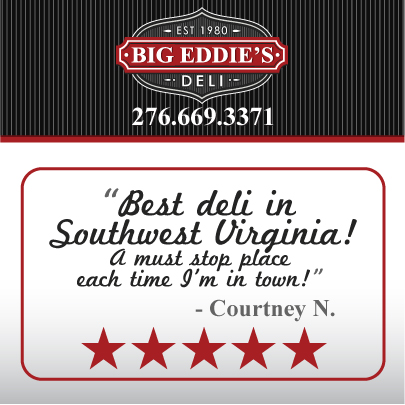 Big Eddies Deli | restaurant | 847 Sullins St, Bristol, VA 24201, USA | 2766693371 OR +1 276-669-3371
