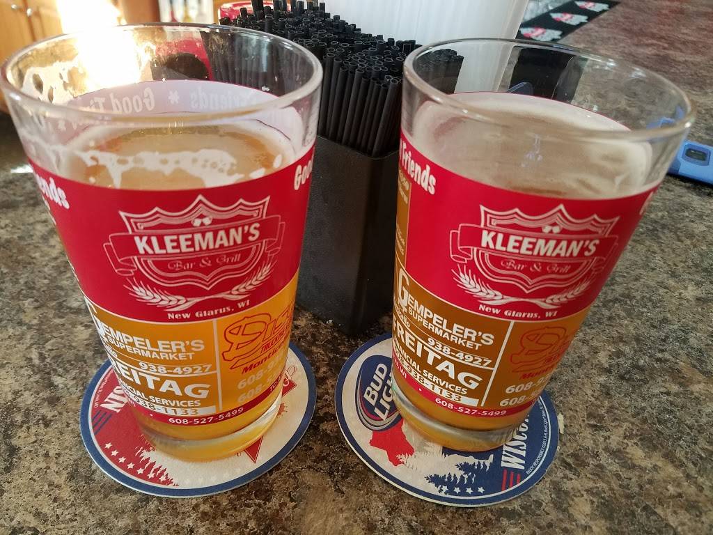 Kleemans Bar & Grill | restaurant | 116 5th Ave, New Glarus, WI 53574, USA | 6085275499 OR +1 608-527-5499