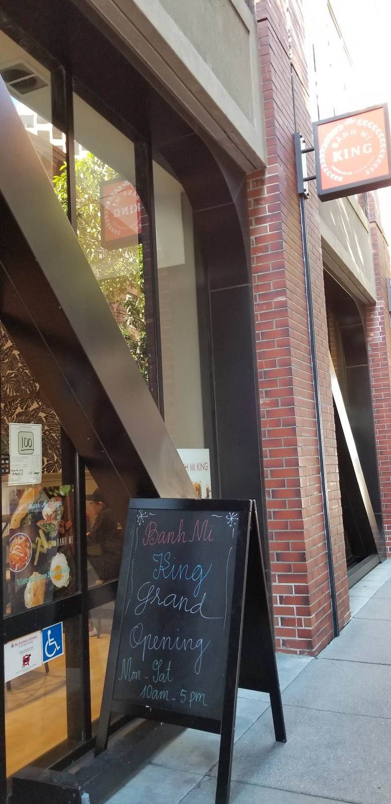 Banh Mi King | restaurant | 180 Howard St Ste G2, San Francisco, CA 94105, USA | 4156440893 OR +1 415-644-0893