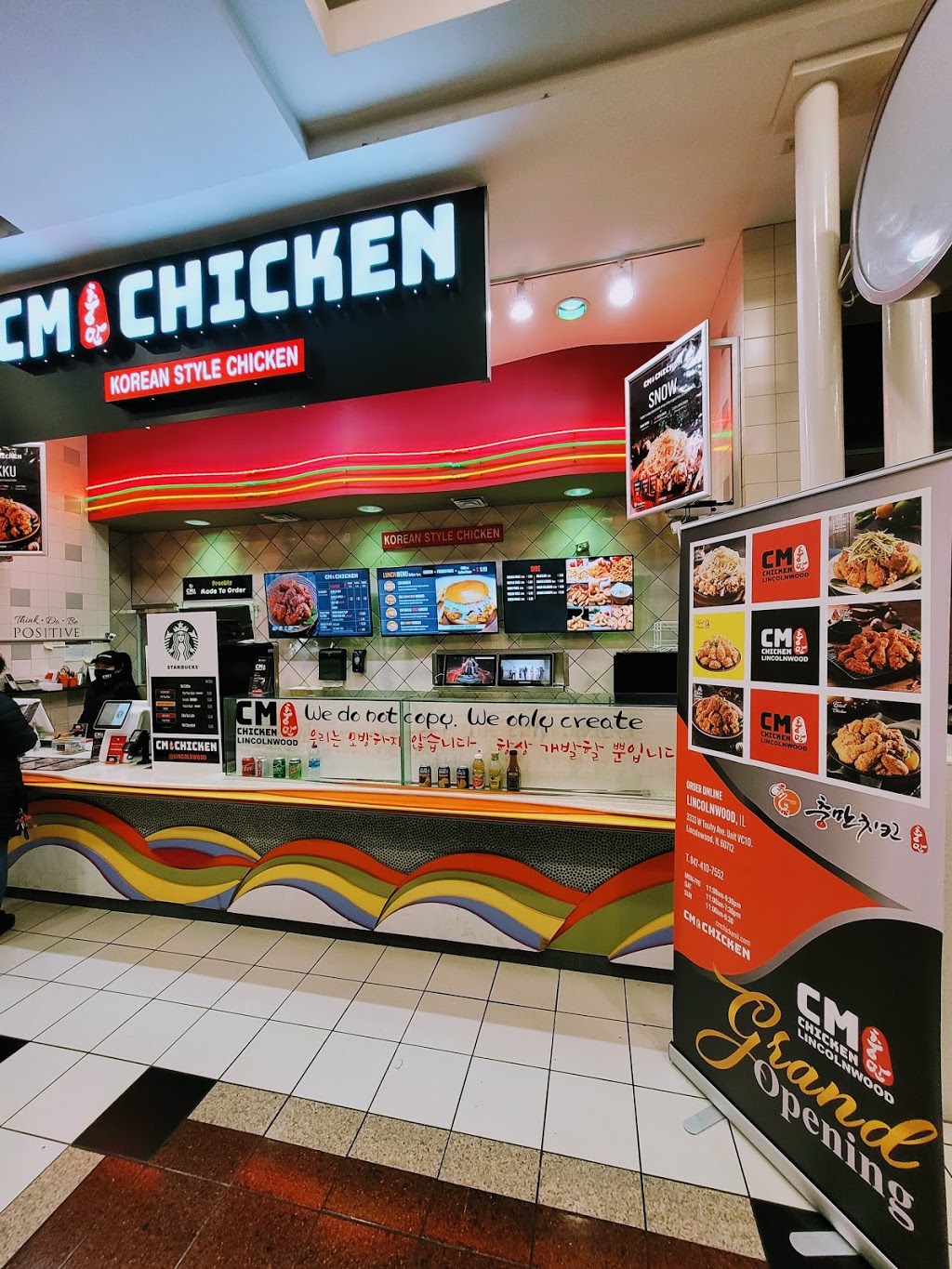 Choong Man Chicken Lincolnwood(CM Chicken/충만치킨) | restaurant | 3333 w Touhy ave Unit VC10, Lincolnwood, IL 60712, USA | 8474107552 OR +1 847-410-7552