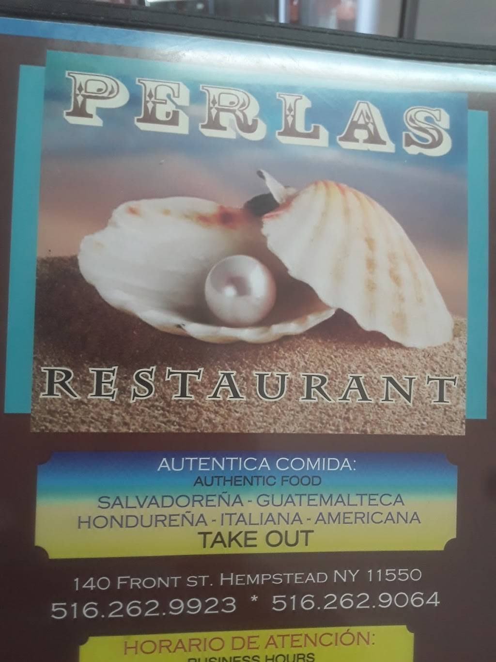 Perlas restaurant | restaurant | 140 Front St, Hempstead, NY 11550, USA | 5162629923 OR +1 516-262-9923
