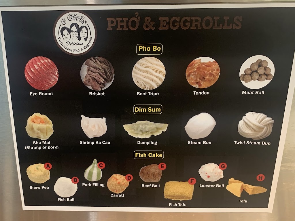 3 Girls Pho and Eggrolls | restaurant | 5111 Rogers Ave FC5, Fort Smith, AR 72903, USA | 4795614777 OR +1 479-561-4777