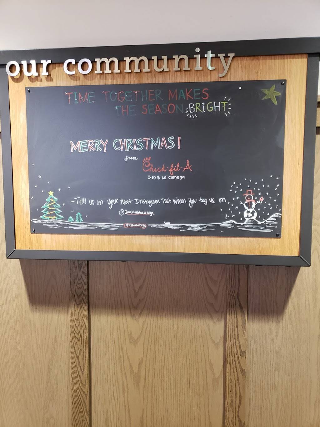 Chick-fil-A | restaurant | 2310 S La Cienega Blvd, Los Angeles, CA 90034, USA | 3108457020 OR +1 310-845-7020