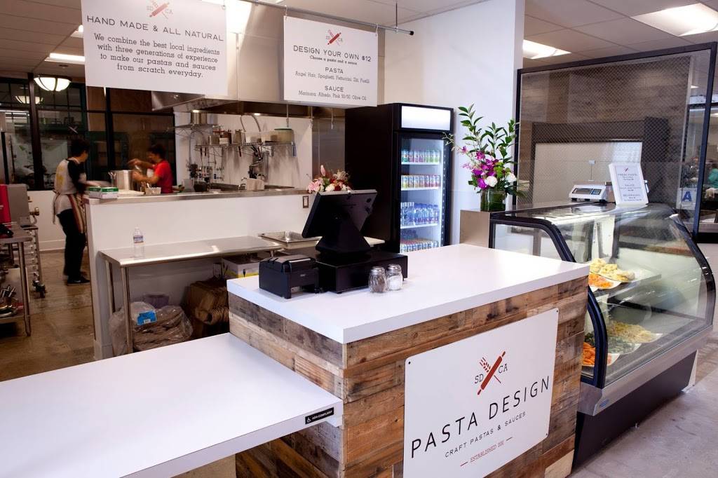 Pasta Design | restaurant | 2820 Historic Decatur Rd, San Diego, CA 92106, USA | 6199060807 OR +1 619-906-0807