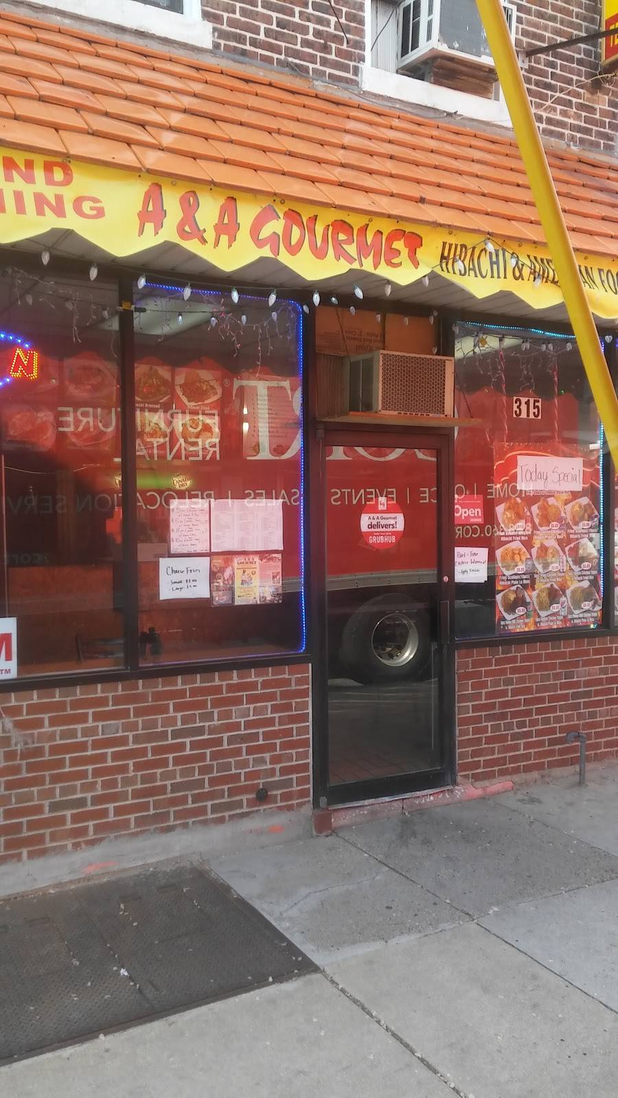 A & A Gourmet | restaurant | 2523, 315 N King St, Wilmington, DE 19801, USA | 3025167542 OR +1 302-516-7542