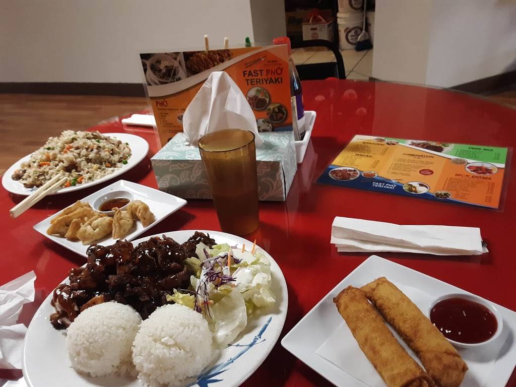 Fast pho teriyaki | restaurant | 5604 Portland Ave E, Tacoma, WA 98404, USA | 2536257879 OR +1 253-625-7879