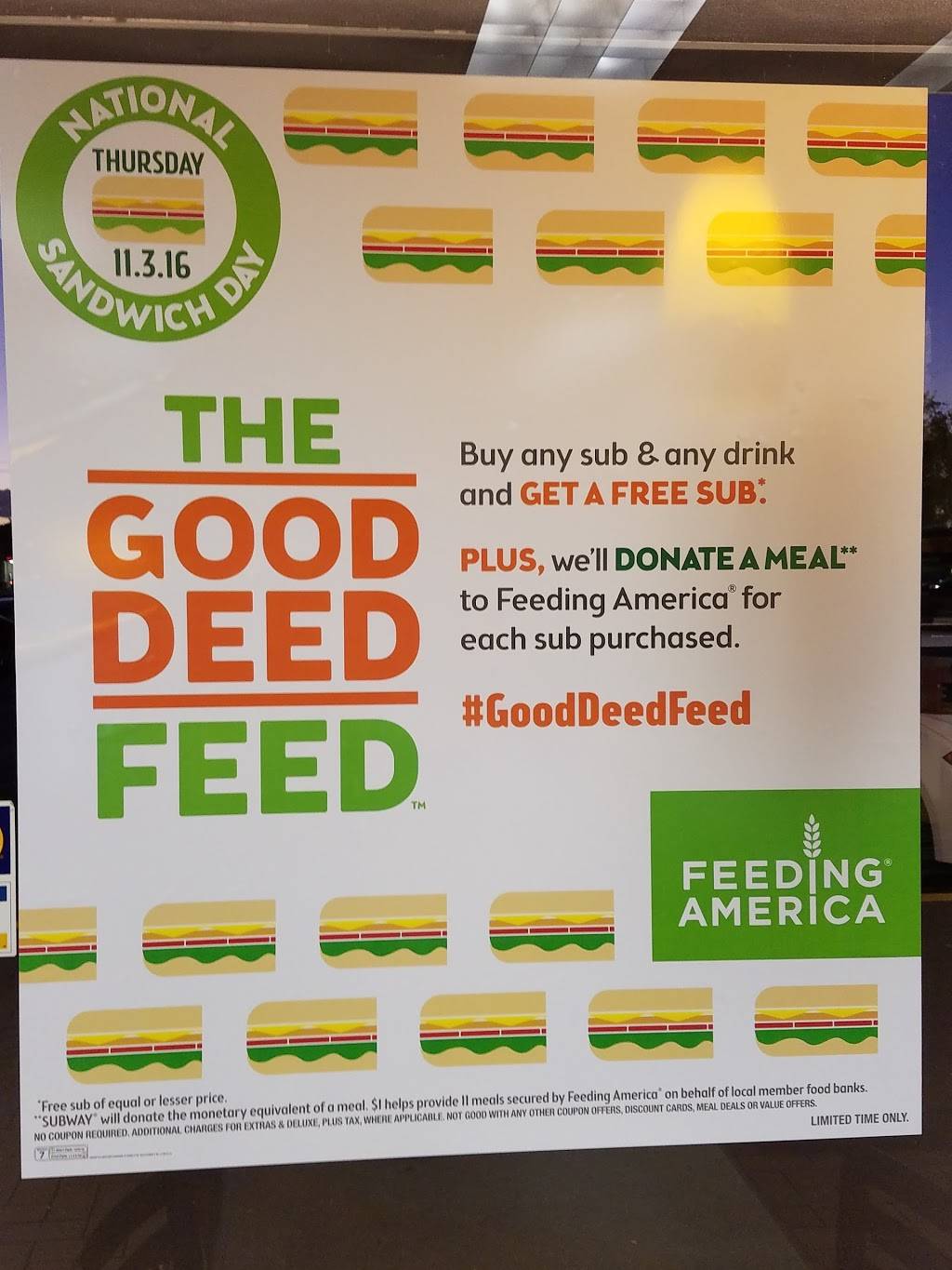 Subway Restaurants | restaurant | 9628 US-301, Riverview, FL 33569, USA | 8136778393 OR +1 813-677-8393