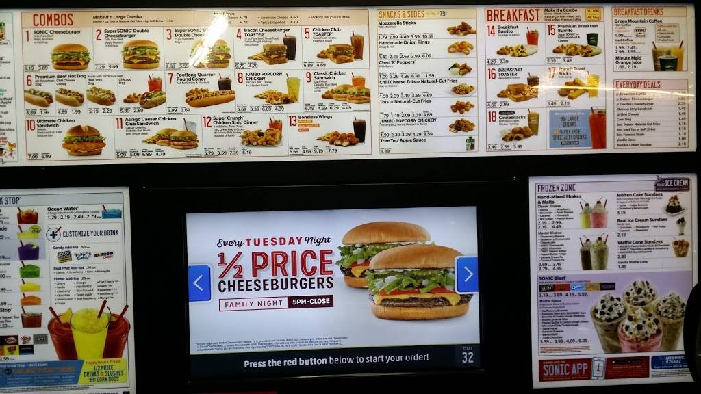 Sonic Drive-In | restaurant | 1104 Delaware Ave, McComb, MS 39648, USA | 6016840525 OR +1 601-684-0525