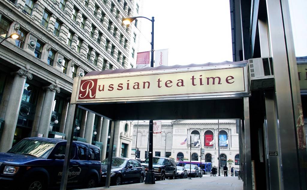 Russian Tea Time | restaurant | 77 E Adams St, Chicago, IL 60603, USA | 3123600000 OR +1 312-360-0000