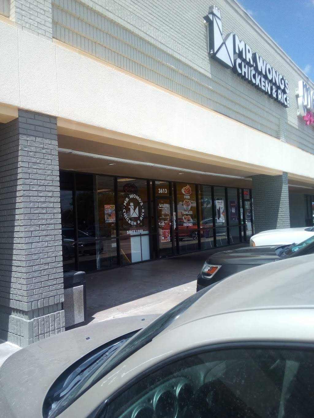 Mr Wongs Chicken & Rice | restaurant | 3613 N Belt Line Rd, Irving, TX 75062, USA | 4692765174 OR +1 469-276-5174