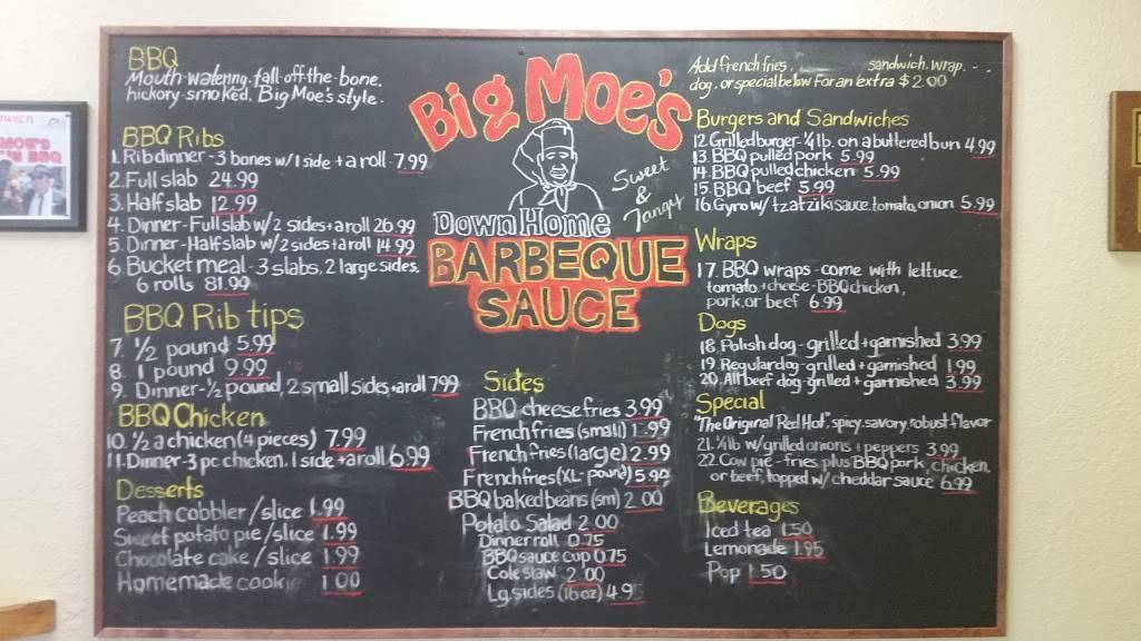 Big Moes BBQ Express | restaurant | 1928 Gull Rd, Kalamazoo, MI 49048, USA | 2694885502 OR +1 269-488-5502