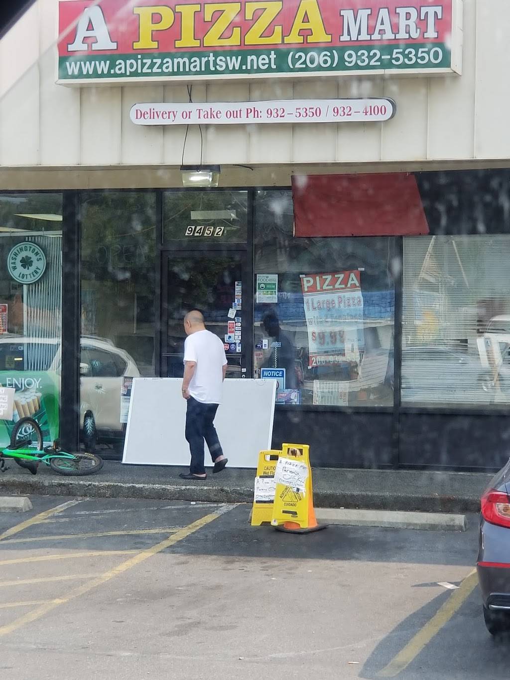 A Pizza Mart | meal delivery | 9452 35th Ave SW, Seattle, WA 98126, USA | 2069325350 OR +1 206-932-5350