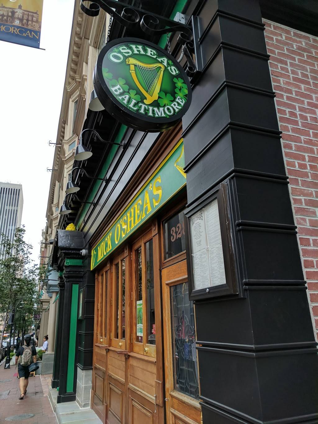 Mick OSheas Irish Pub | restaurant | 328 N Charles St, Baltimore, MD 21201, USA | 4105397504 OR +1 410-539-7504