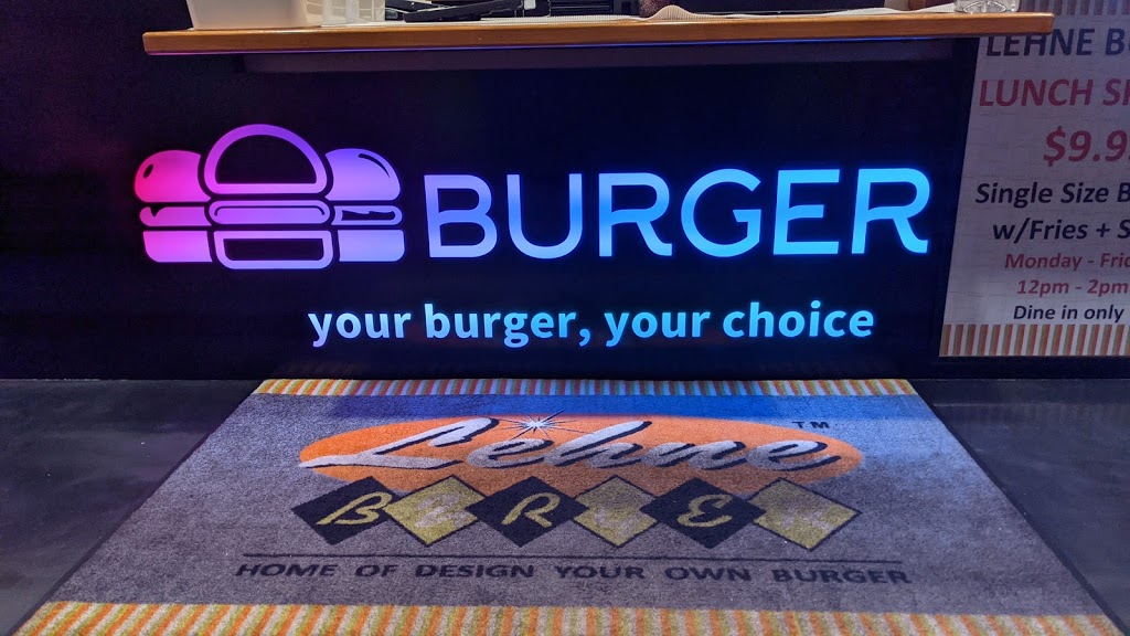 Lehne Burger Estero | restaurant | 23111 Fashion Dr Unit 111, Estero, FL 33928, USA | 2392995731 OR +1 239-299-5731