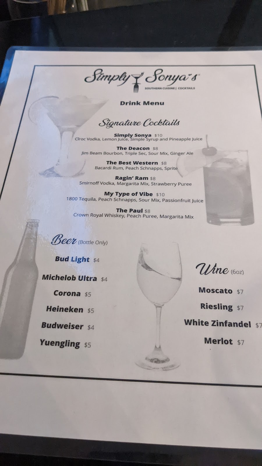 Simply Sonyas SOuthern Cuisine & Cocktails | restaurant | 3050 University Pkwy, Winston-Salem, NC 27105, USA | 3367777344 OR +1 336-777-7344