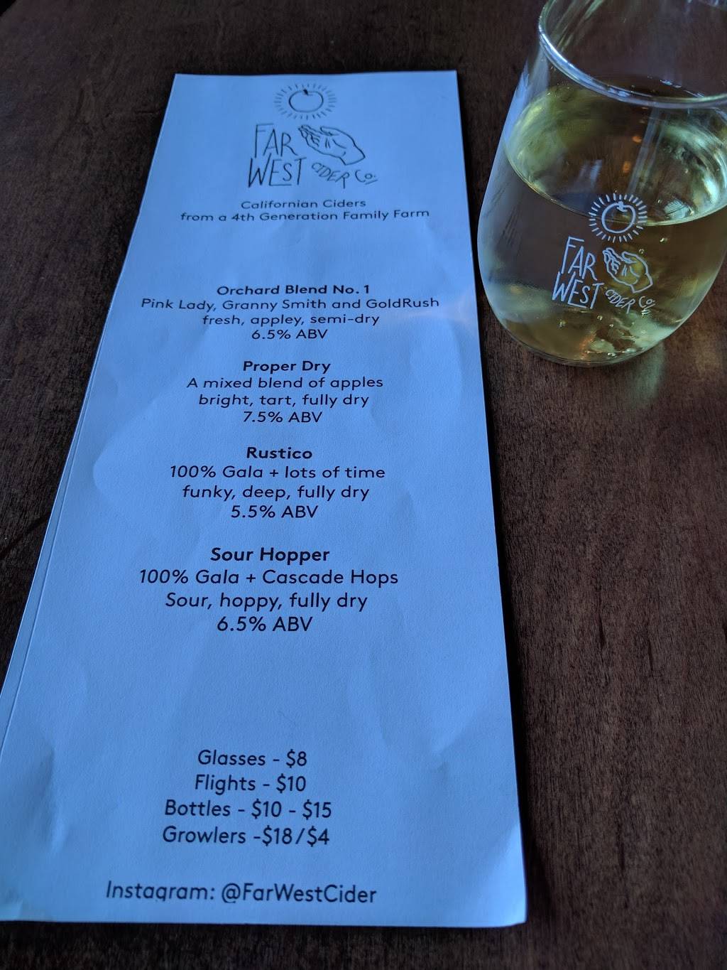 Far West Cider Co. | restaurant | 1325 Canal Blvd, Richmond, CA 94804, USA | 4154650781 OR +1 415-465-0781